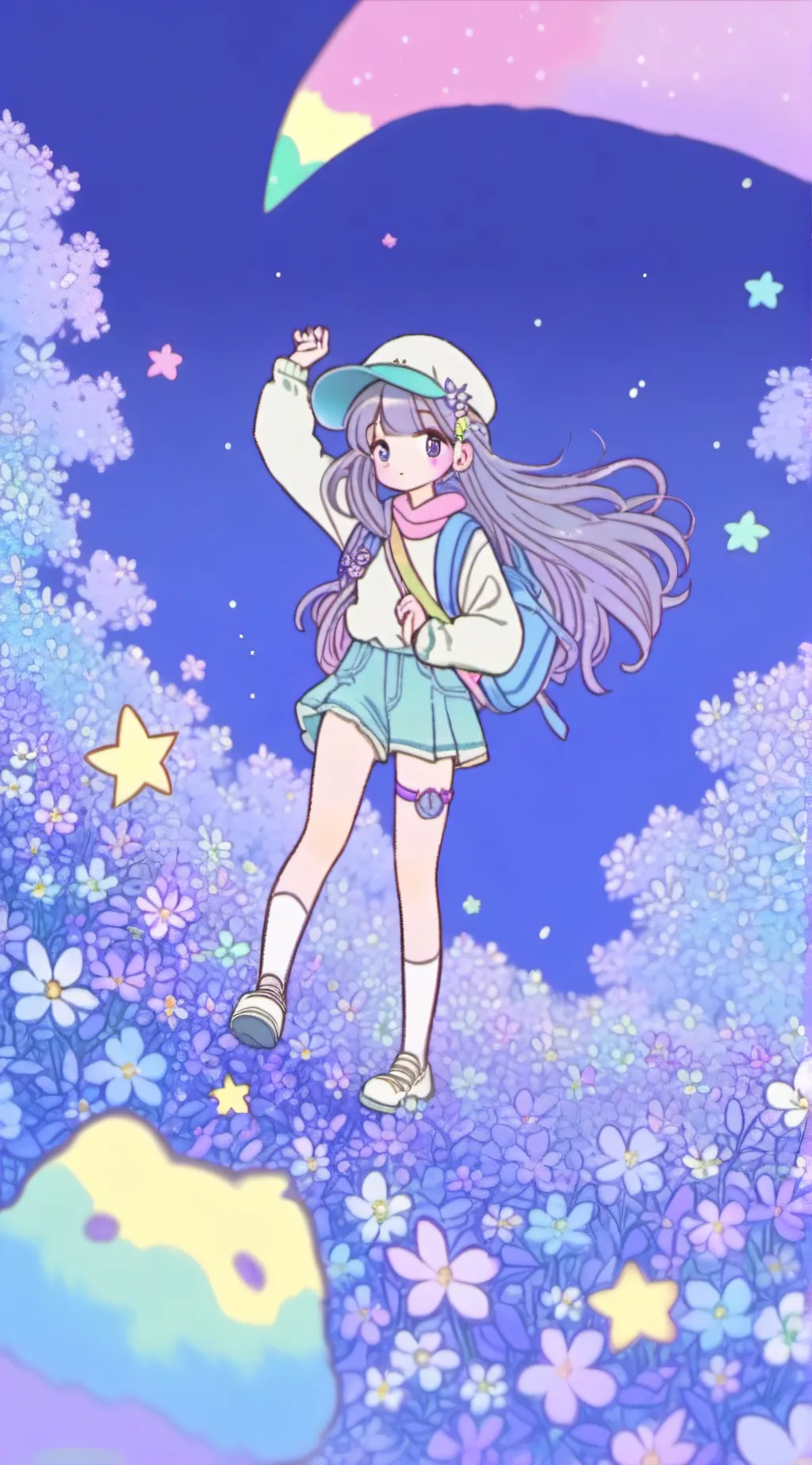 ai character: Poppy background