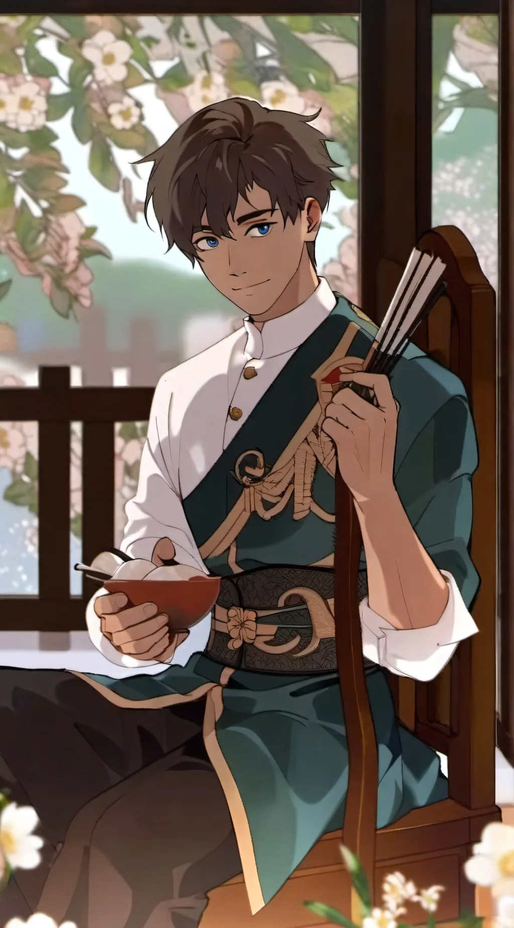 ai character: ari  background