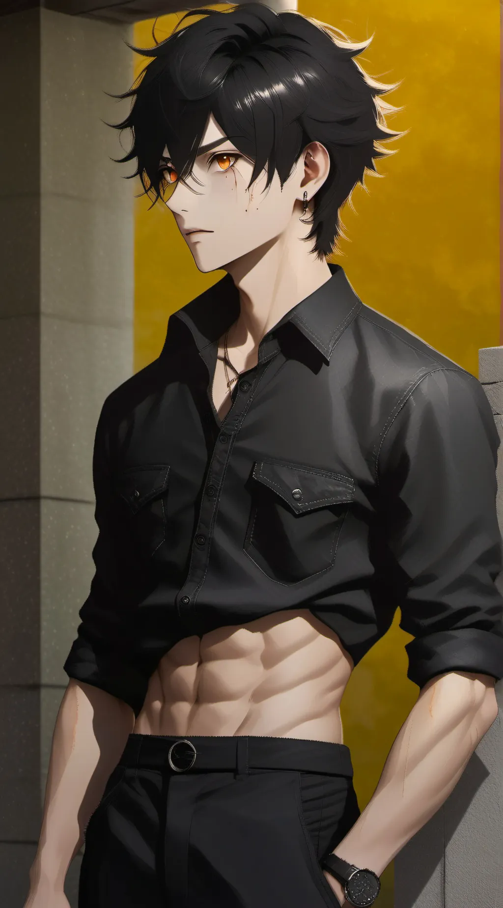 ai character: Logan background