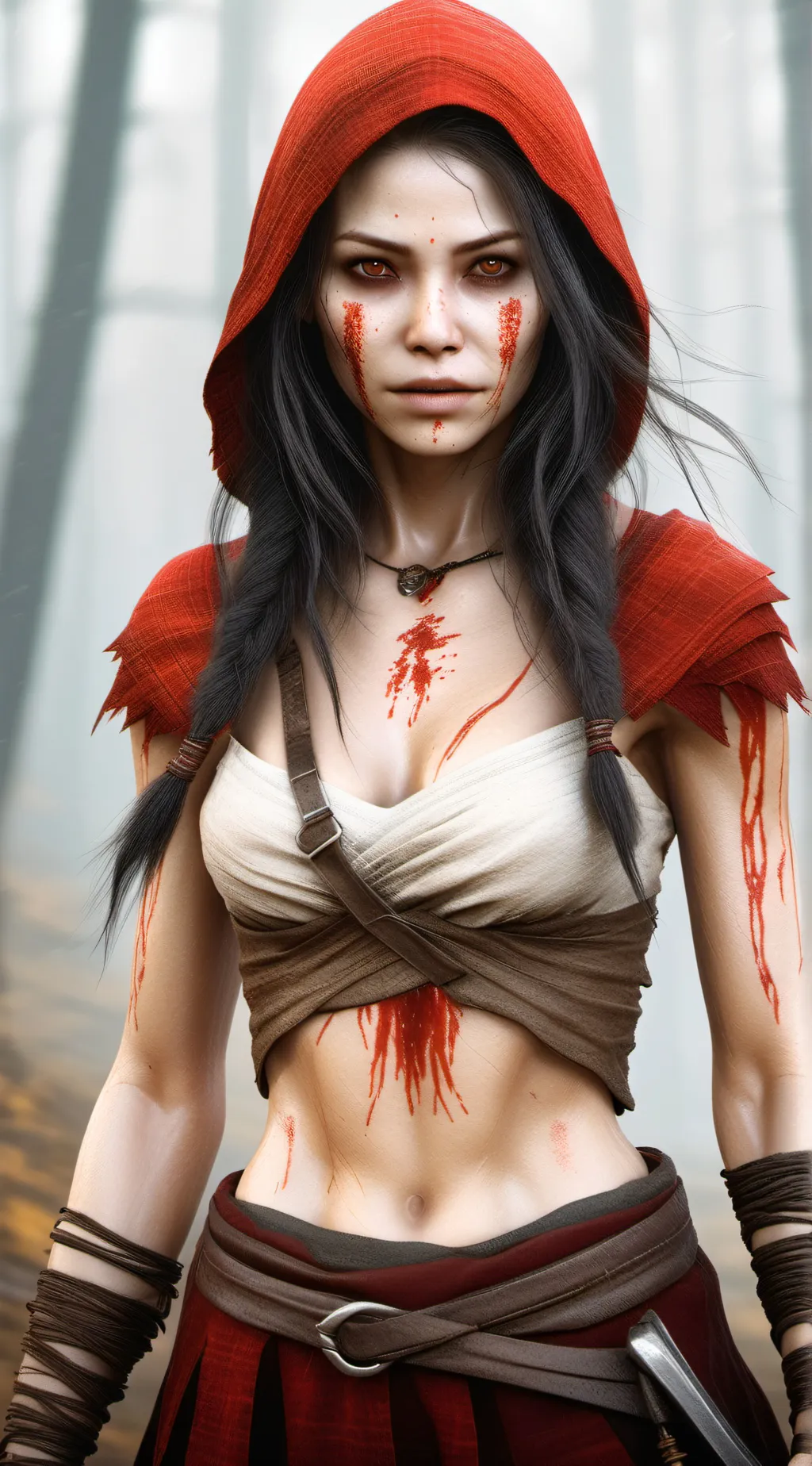 ai character: SKINWALKER background