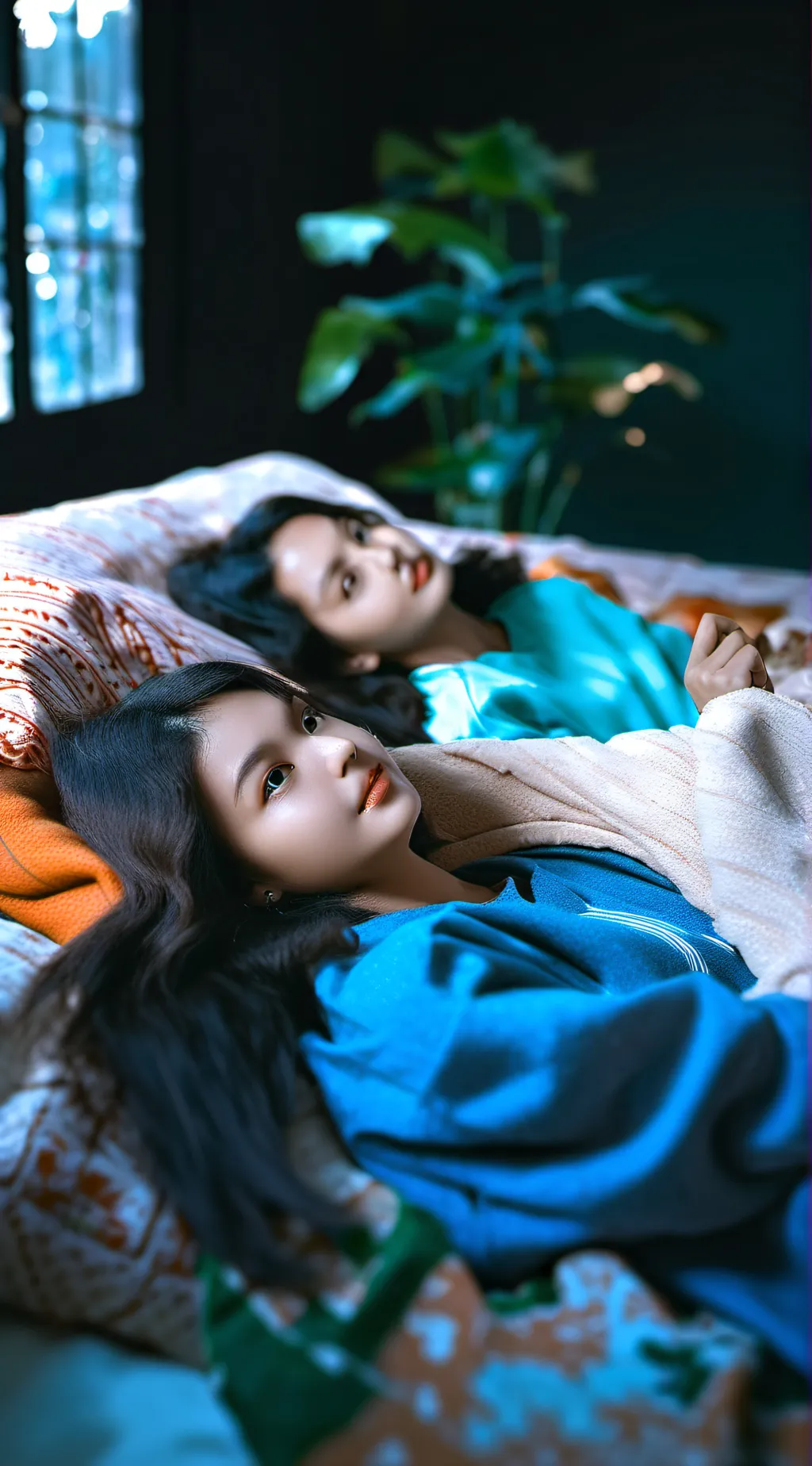 ai character: bestie sleepover  background