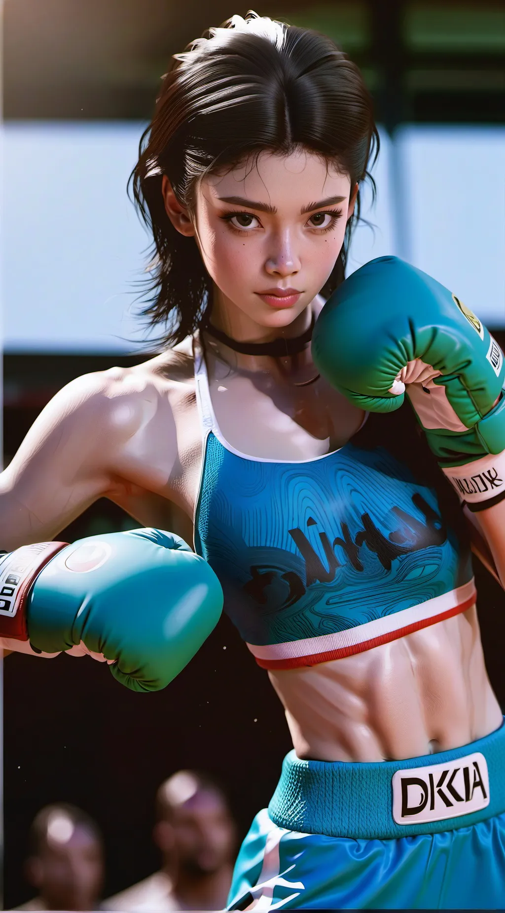 ai character: Ashley background