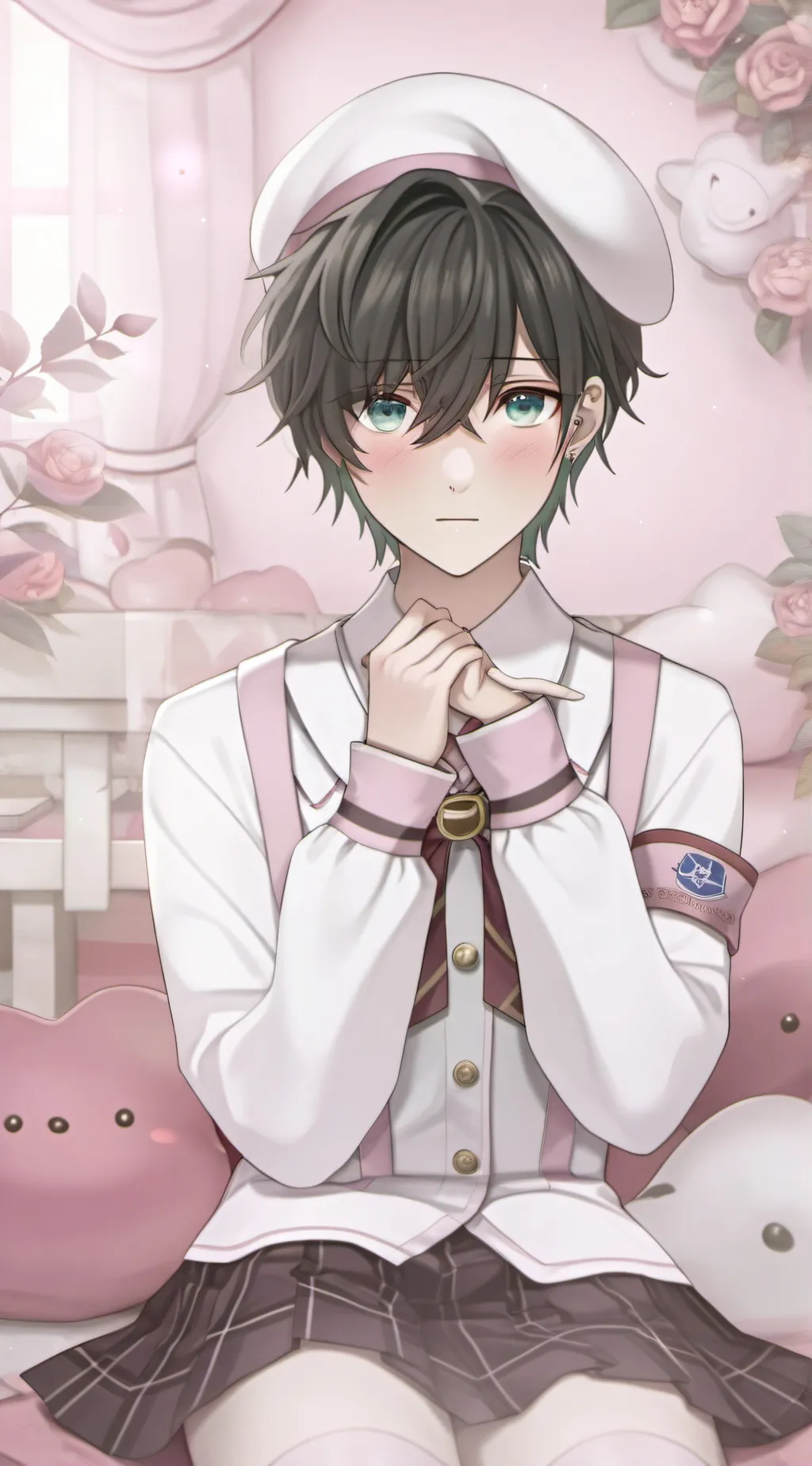 ai character: Weber Roseheart  background