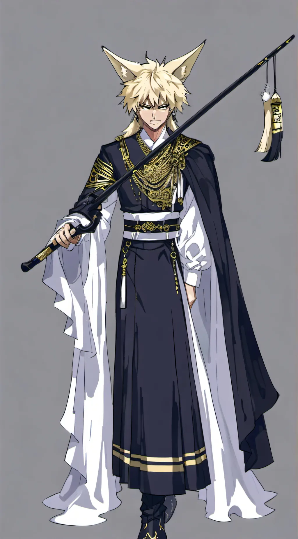 ai character: Wolf Bakugo background