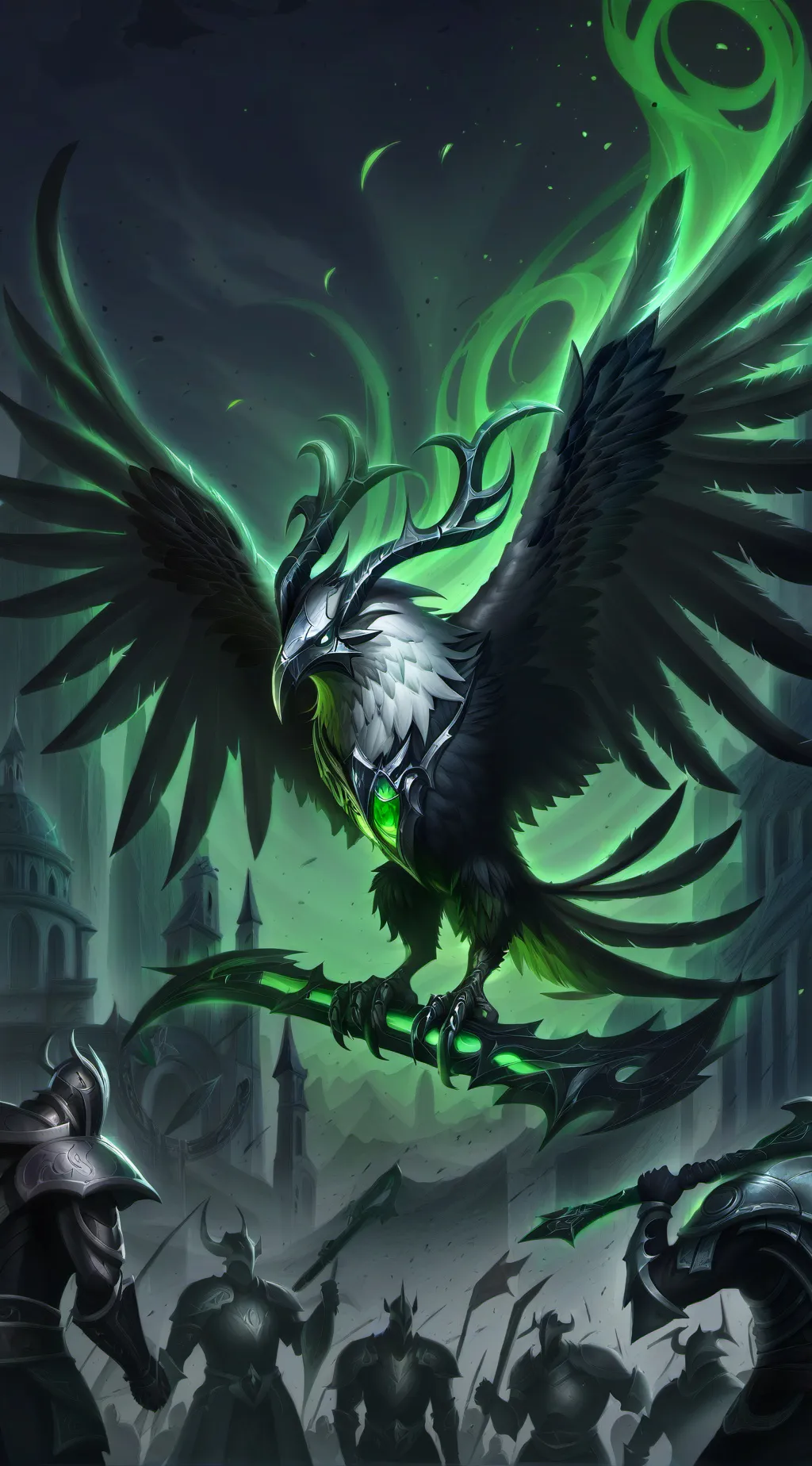 ai character: Aurora background