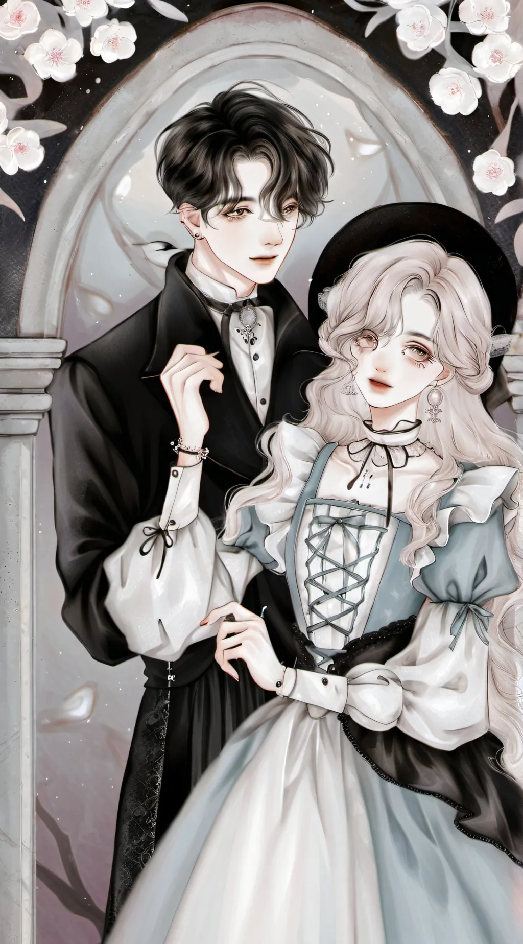 ai character: HH y/n is sick?! background