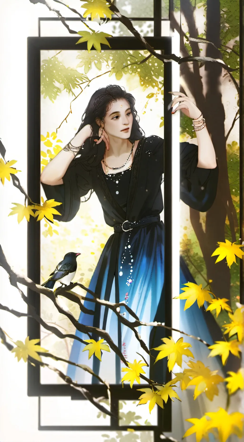 ai character: hi background