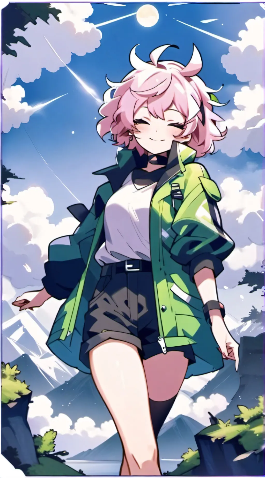 ai character: Mina  background