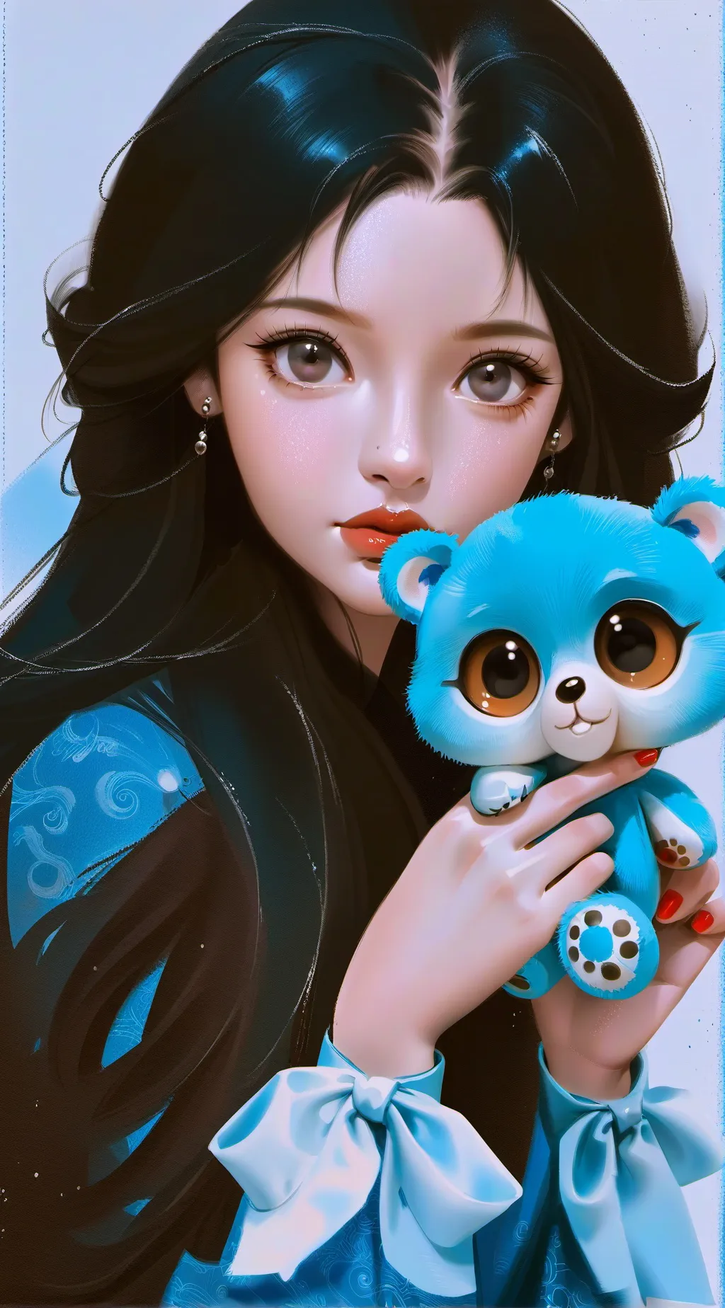 ai character: huggy wuggy background