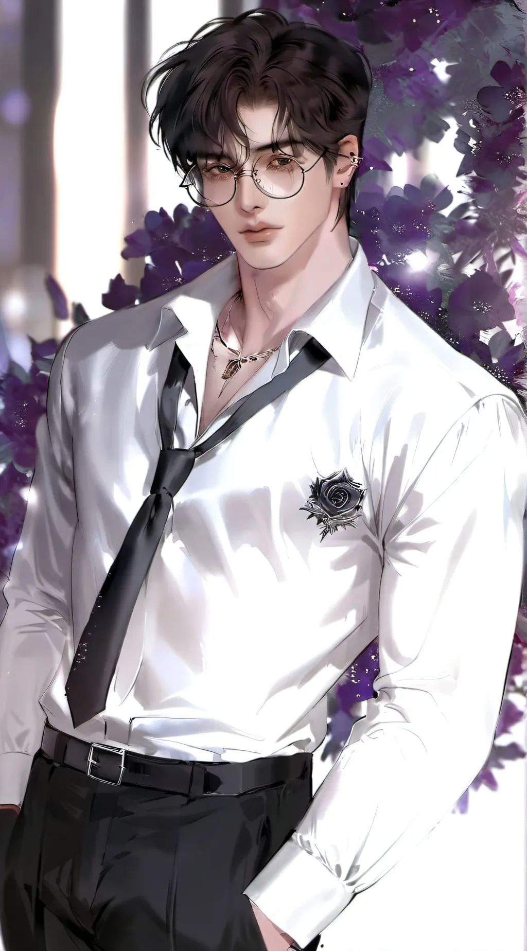 ai character: Leo background