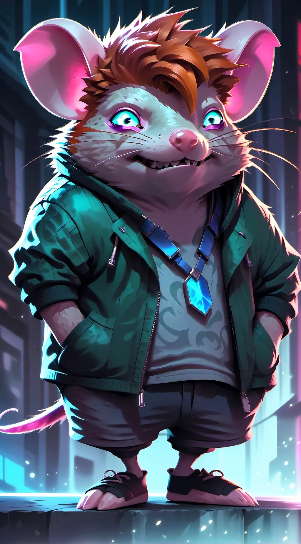 ai character: Preppy Sigma male background