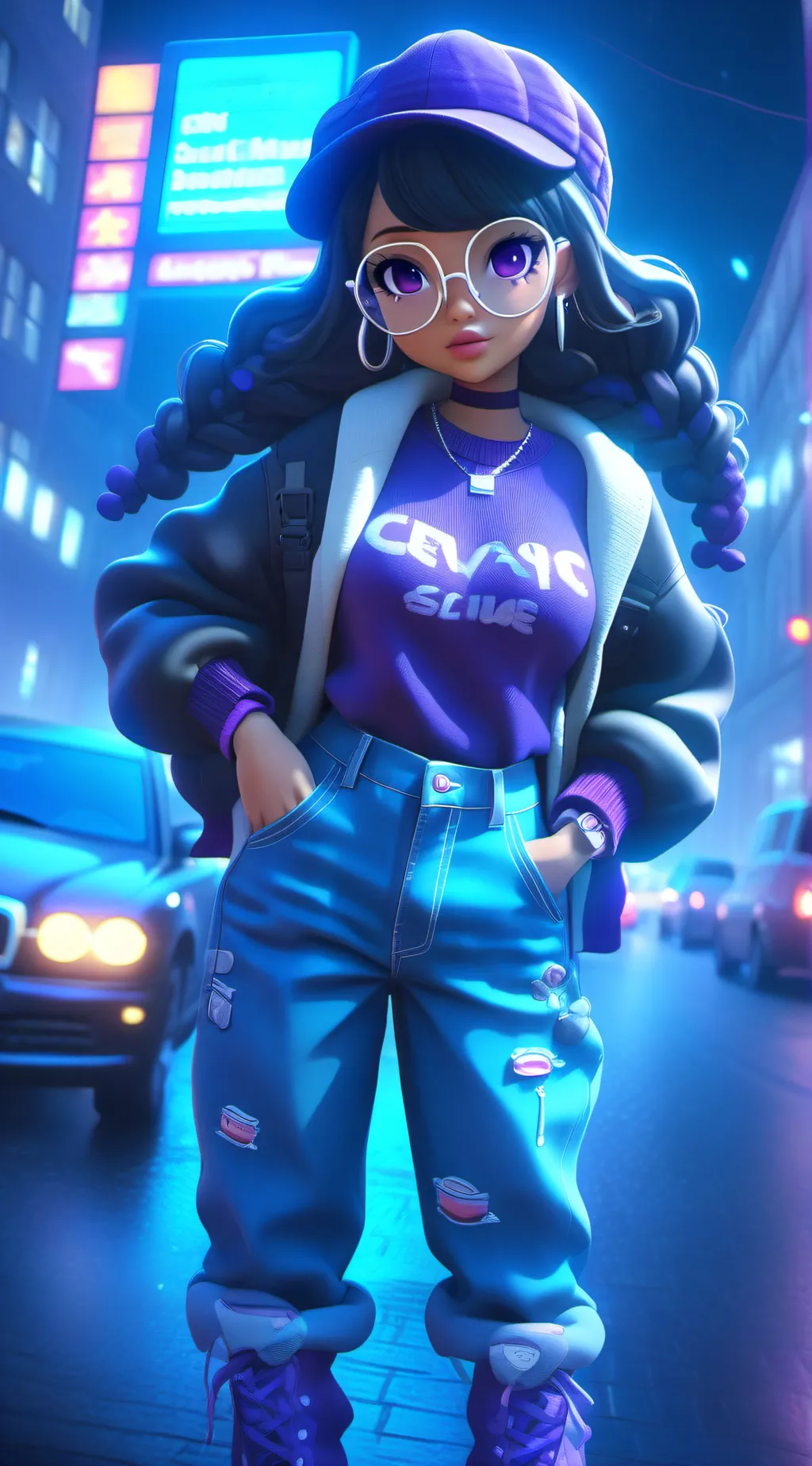 ai character: London background