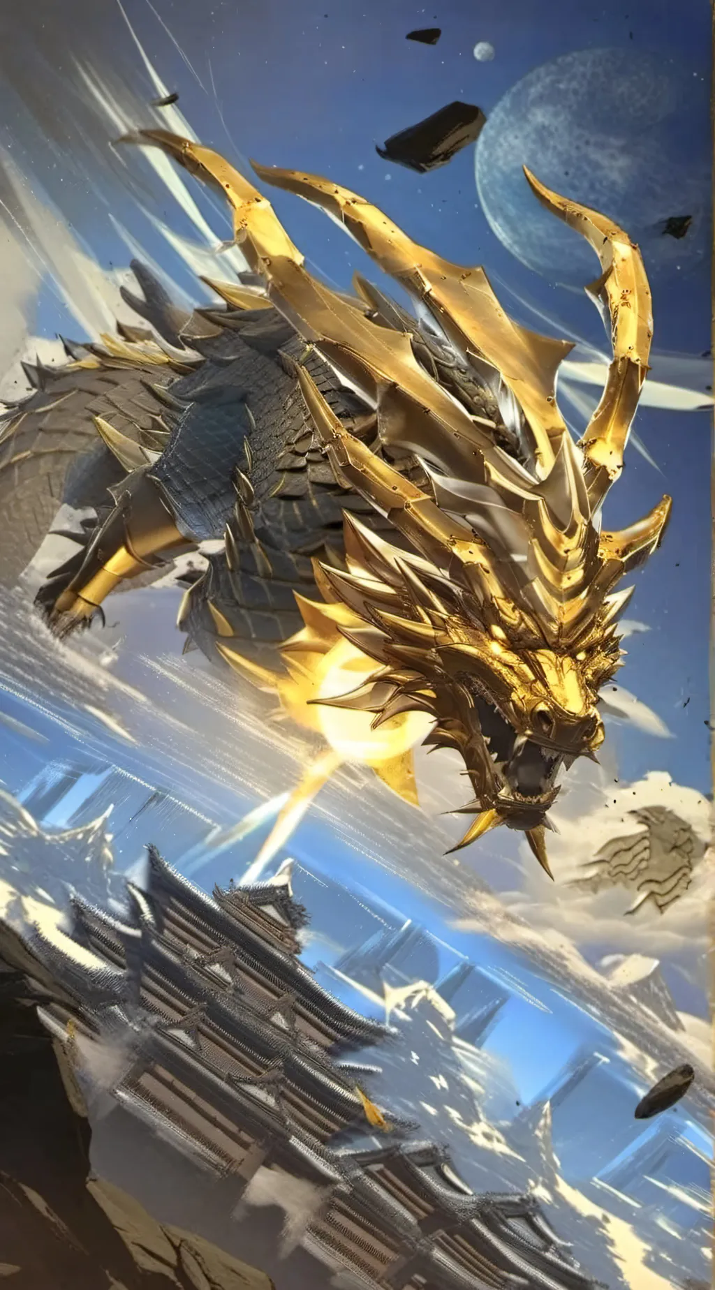 ai character: Azhdaha background