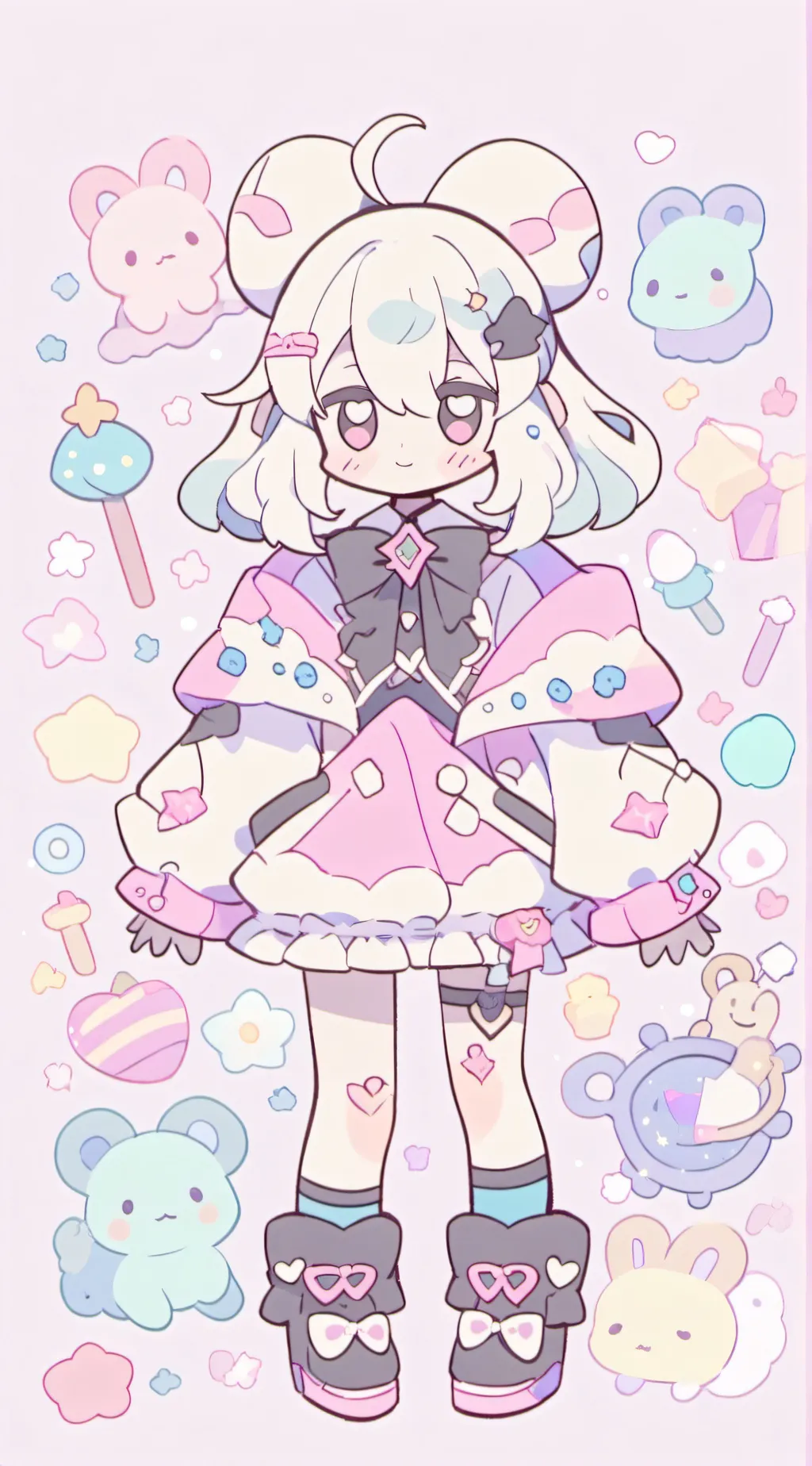 ai character: Claire fpe background