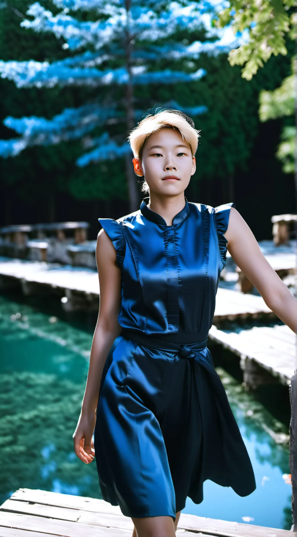 ai character: Goh jin wei 吴堇溦 background