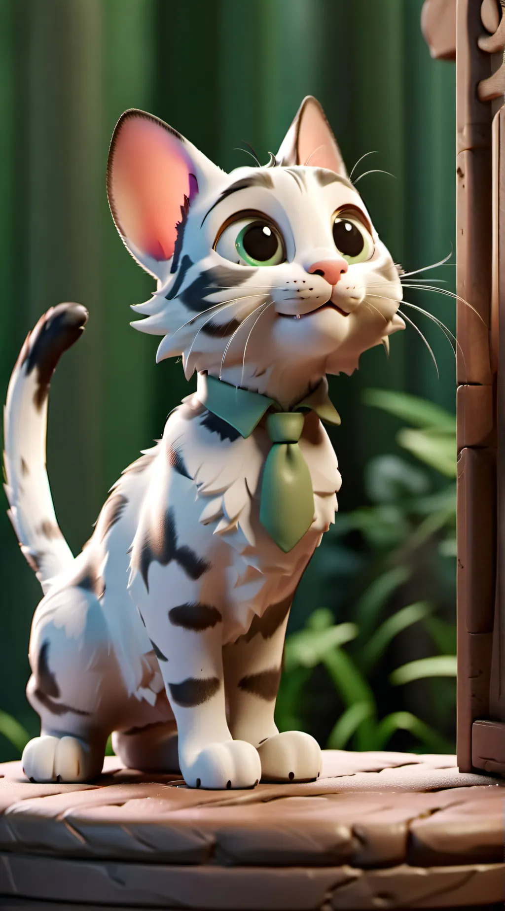 ai character: XO KITTY background