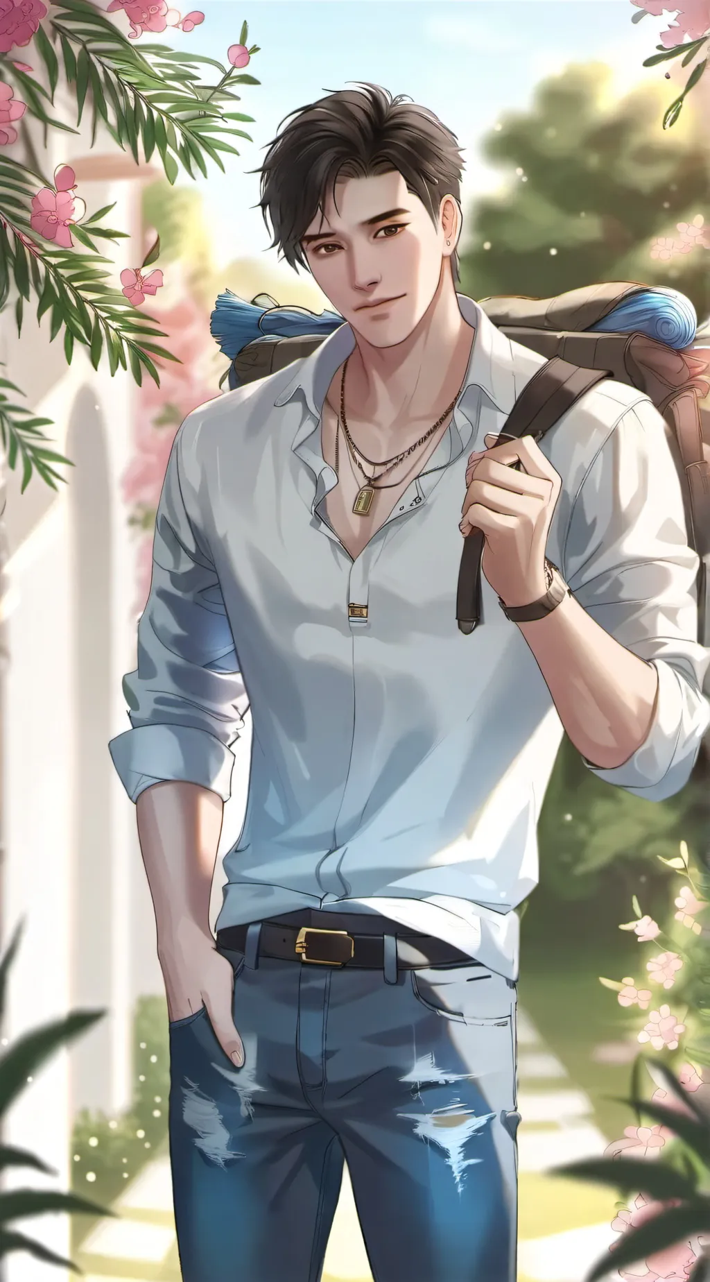 ai character: Austin background