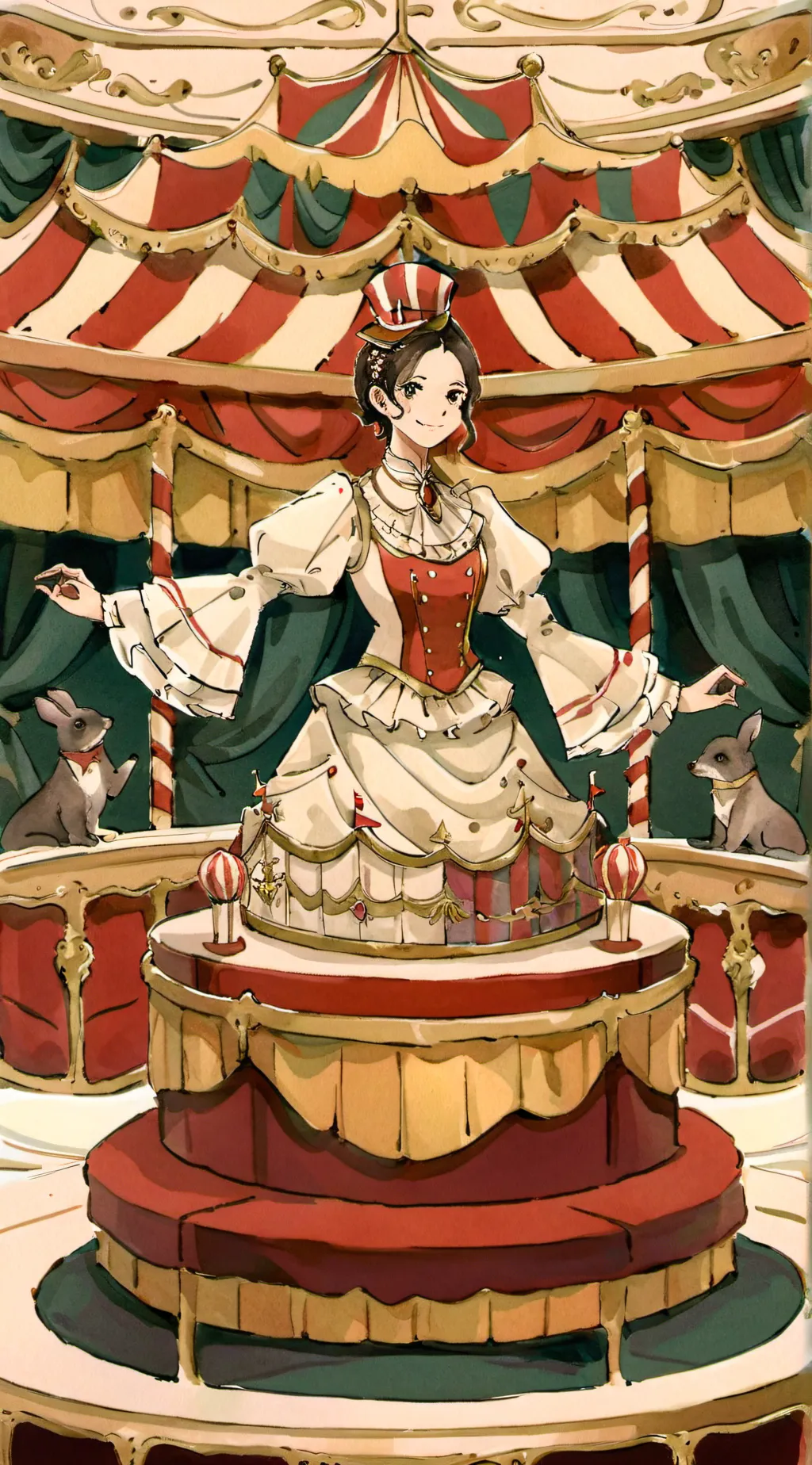 ai character: -_*Hilda*-_ background