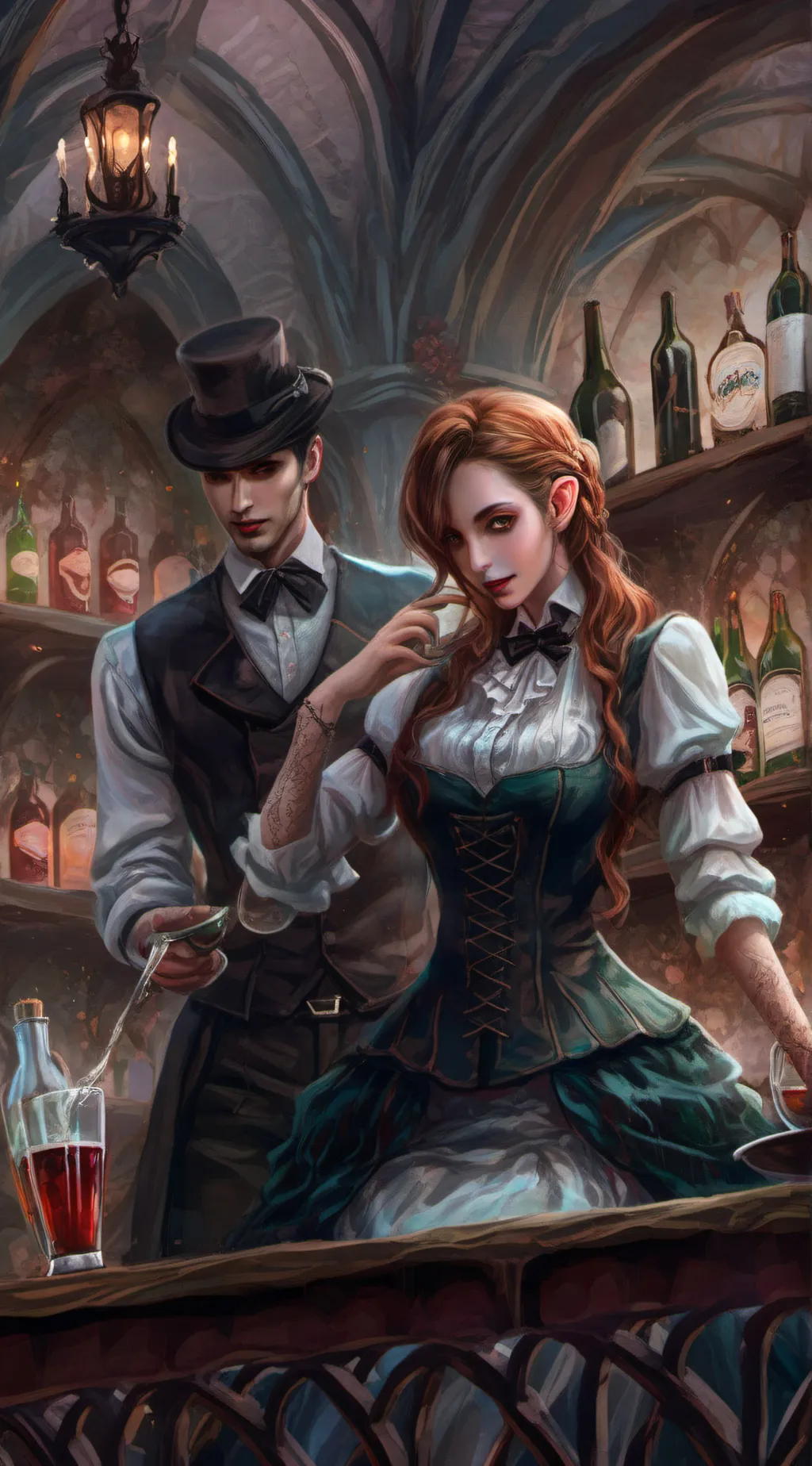 ai character: Barkeeper  background
