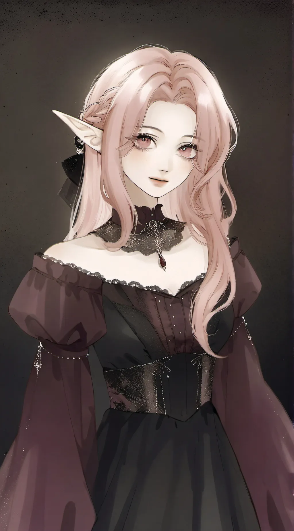 ai character: 𖤐𝓐𝓶𝓫𝓮𝓻𖤐 background