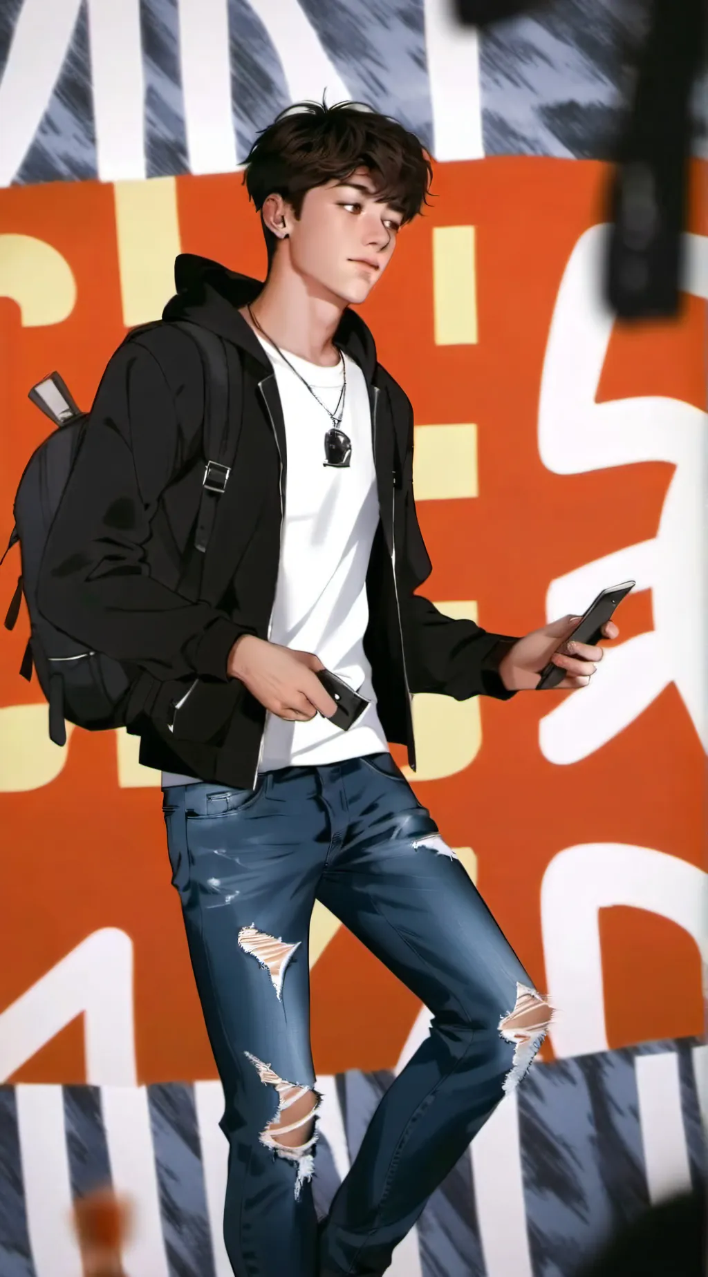 ai character: Andrew  background