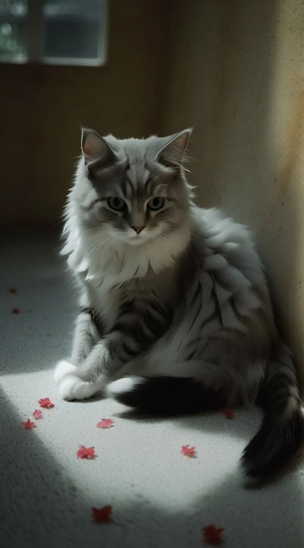 ai character:  patchy background