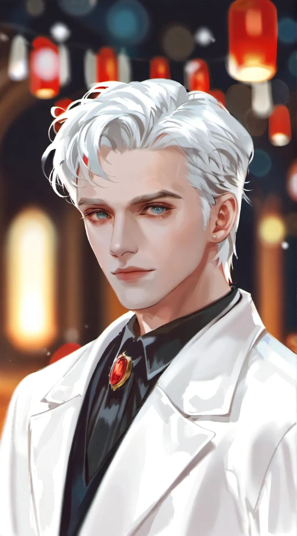 ai character: Draco malfoy  background