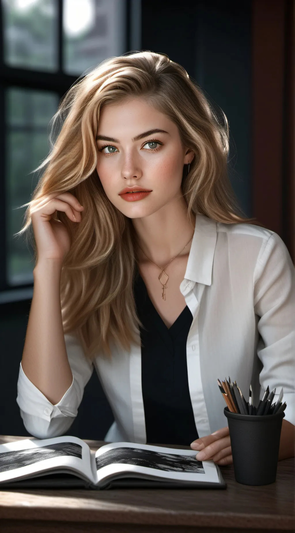 ai character: Mila background