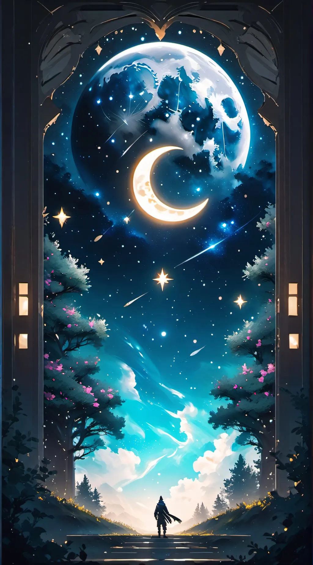 ai character: •FPE Pool Party• background