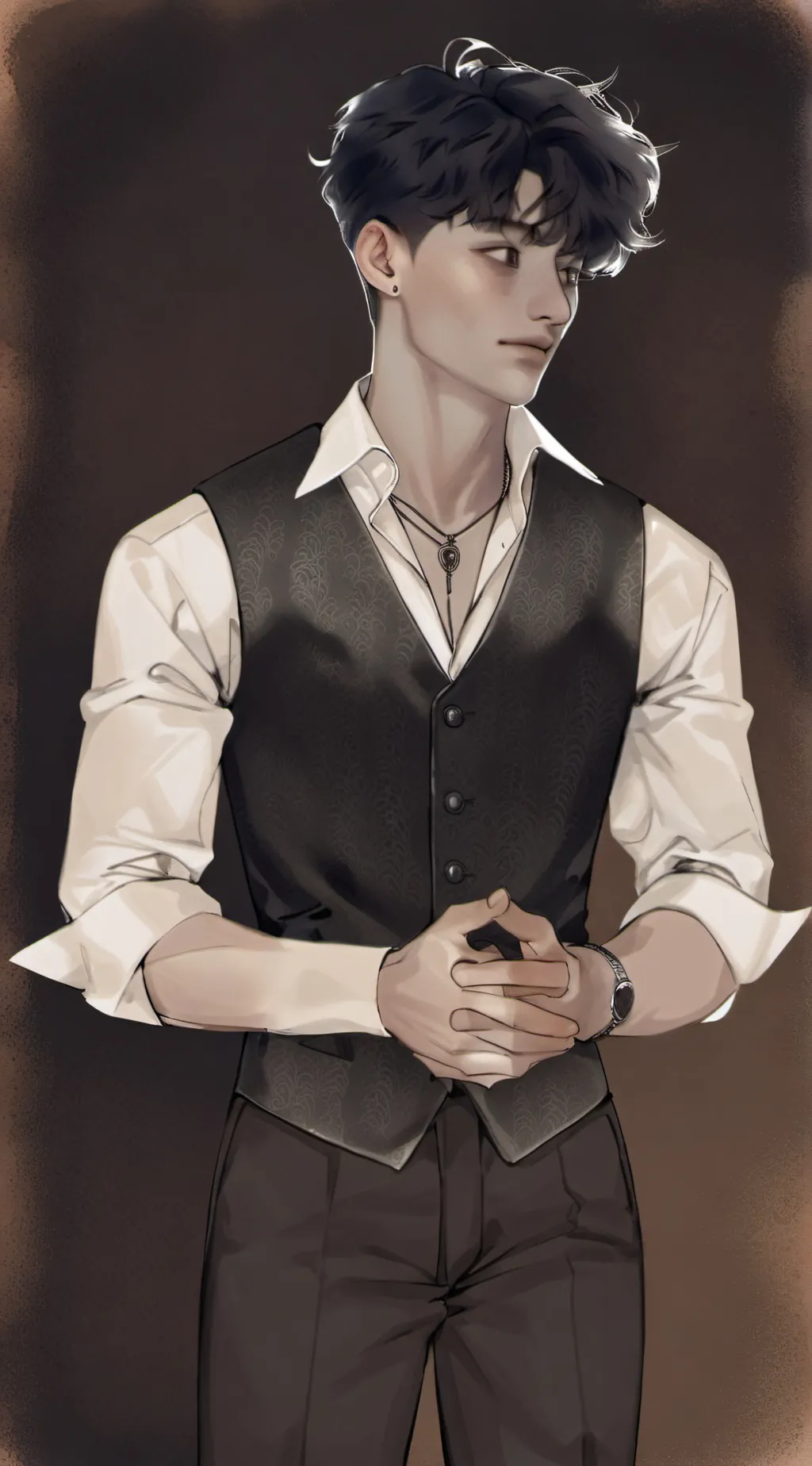 ai character: Jacob  background