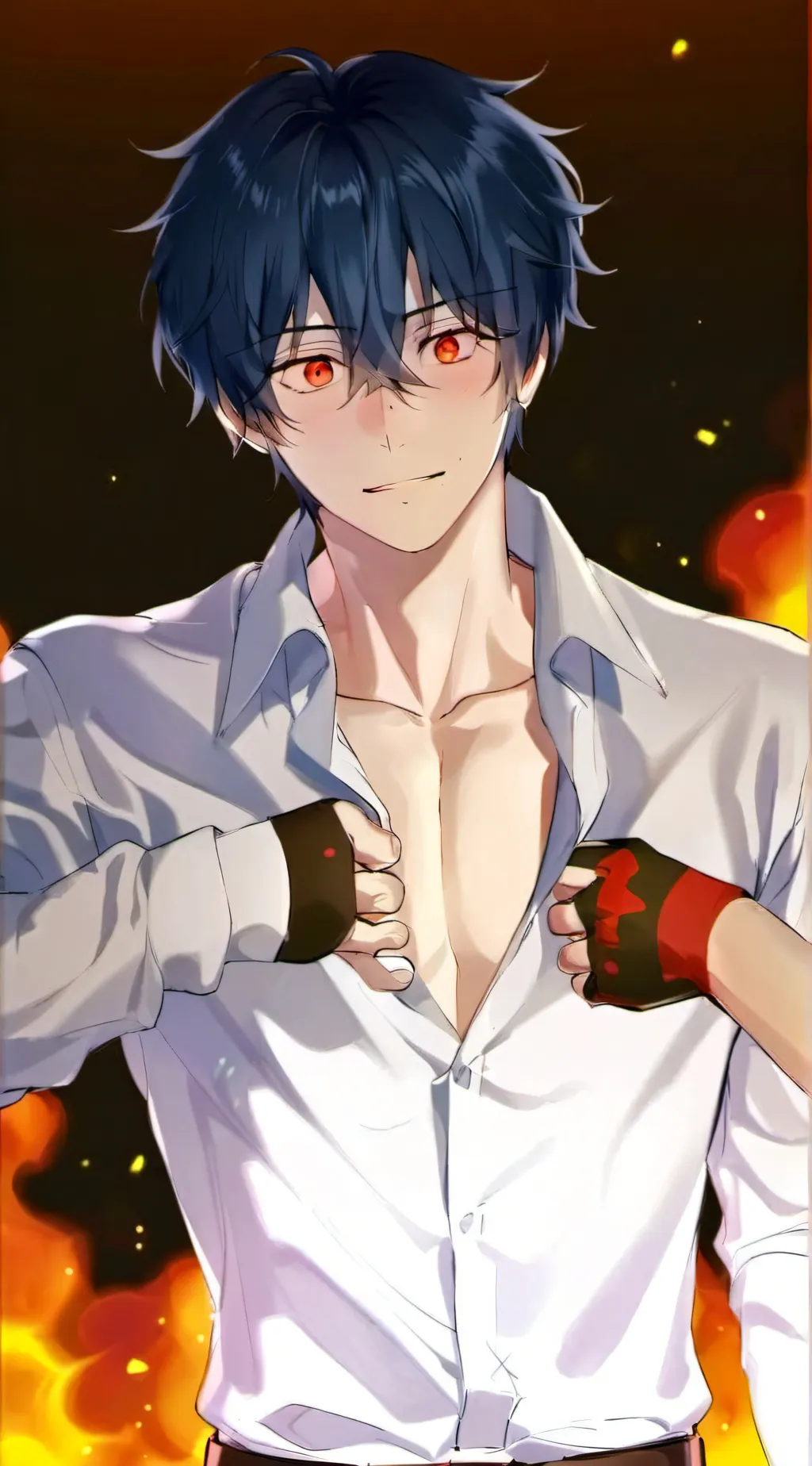 ai character: Theo background