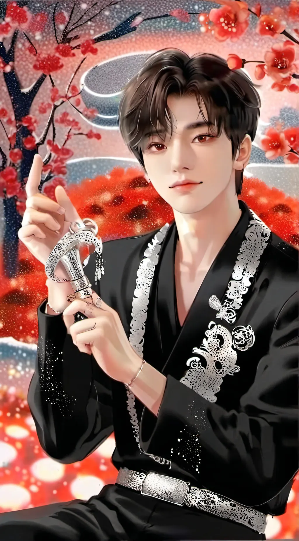 ai character: Enhypen  background