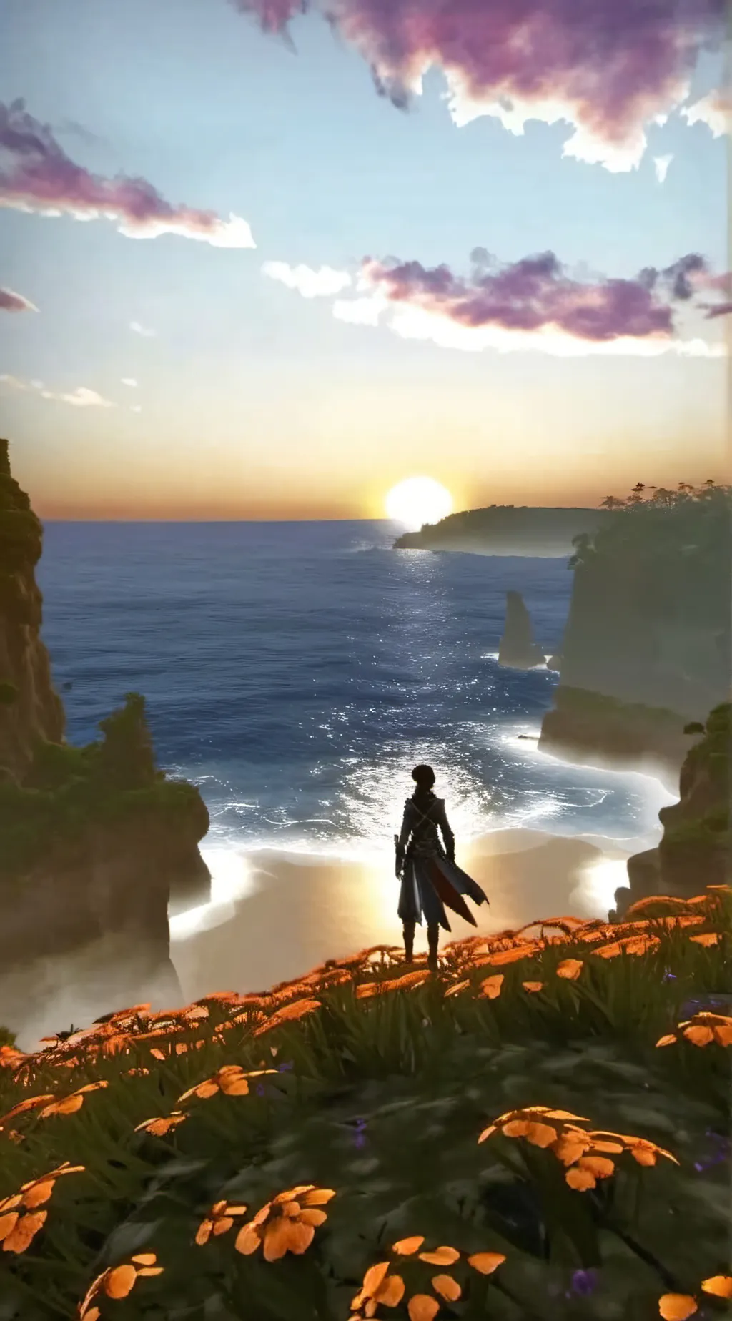 ai character: smiling critters background