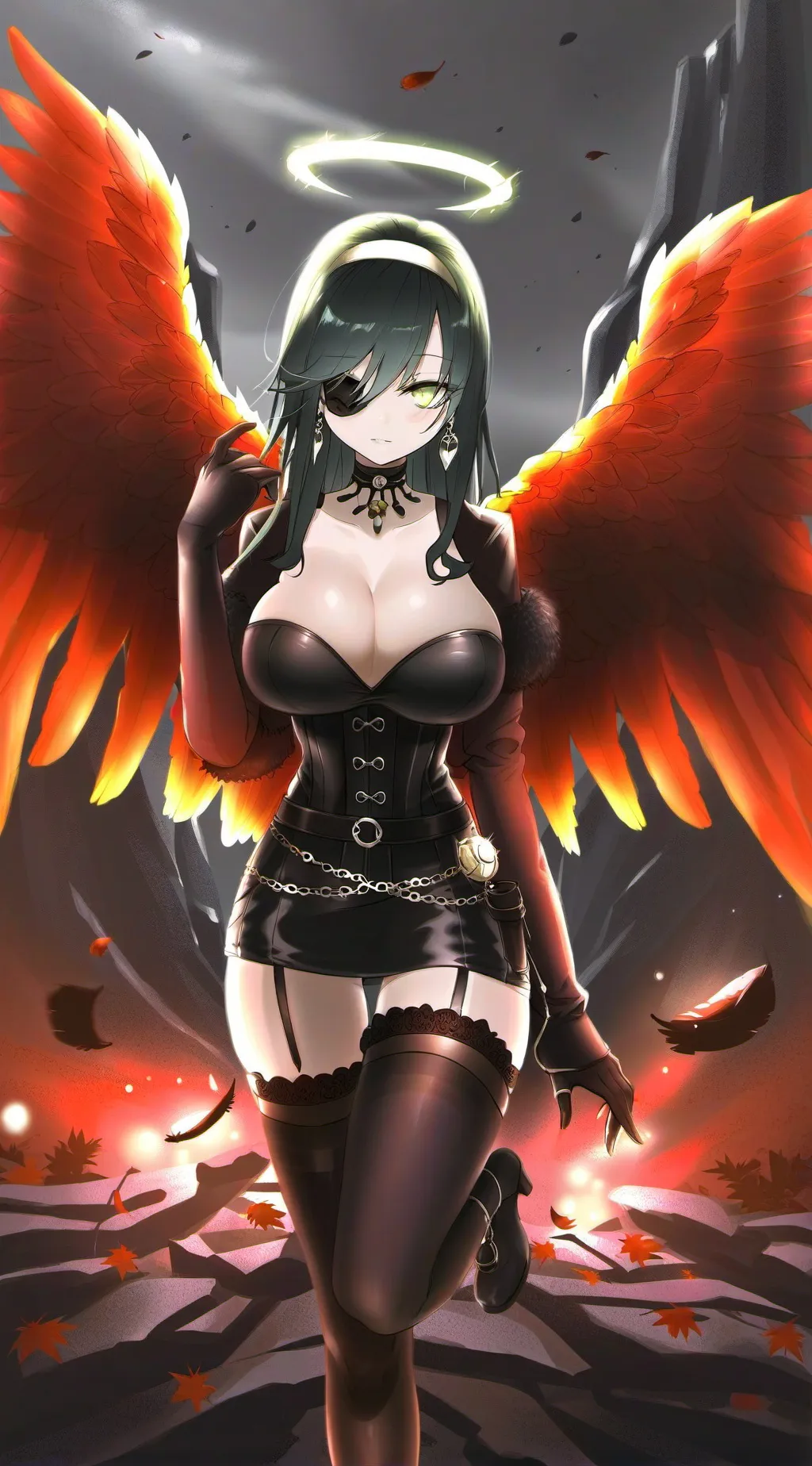 ai character: Maya  background