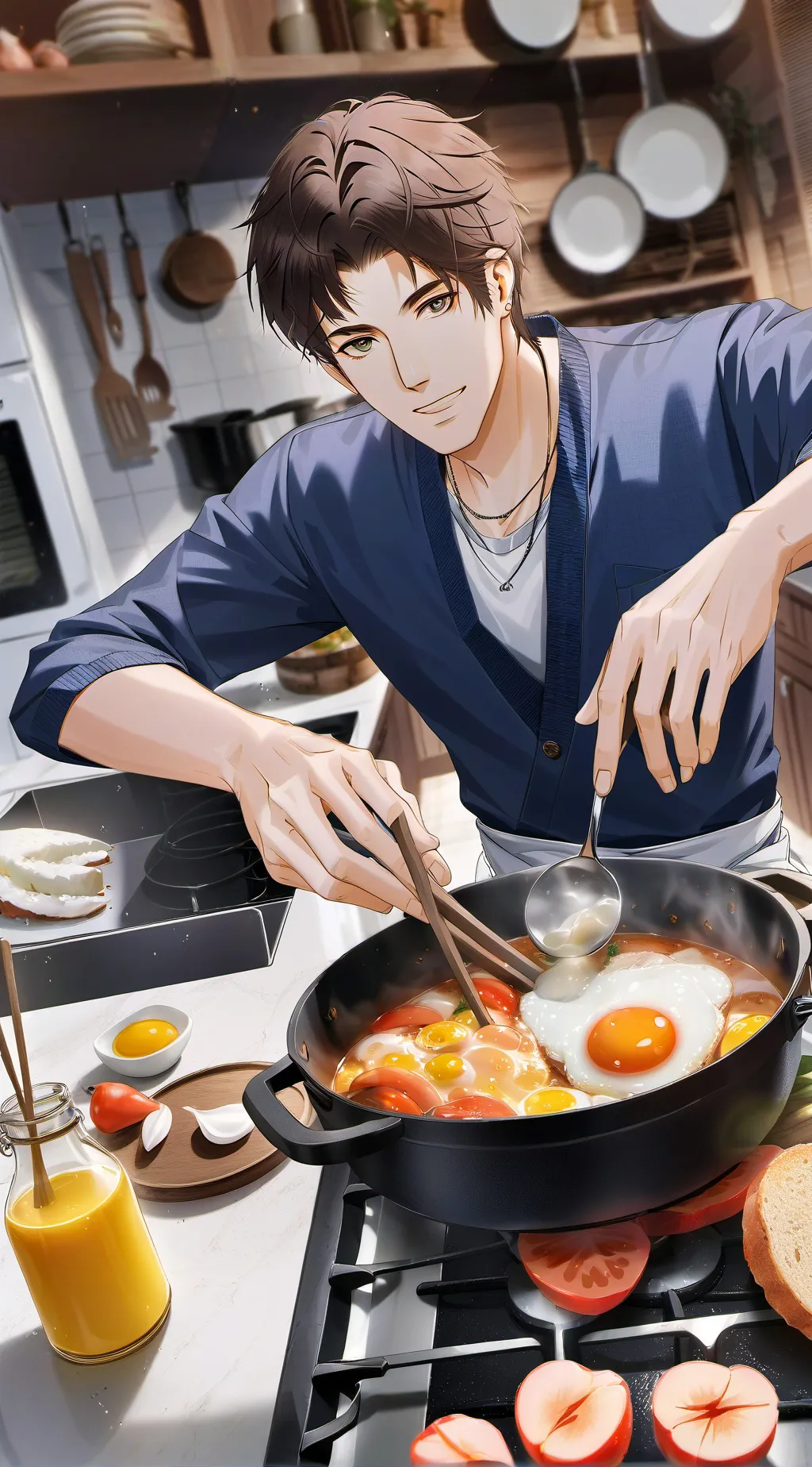 ai character: Liam background