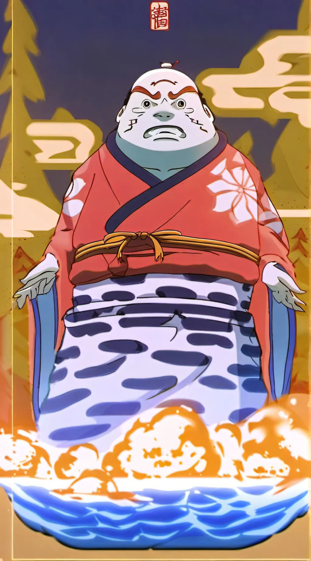 ai character: jinbe background