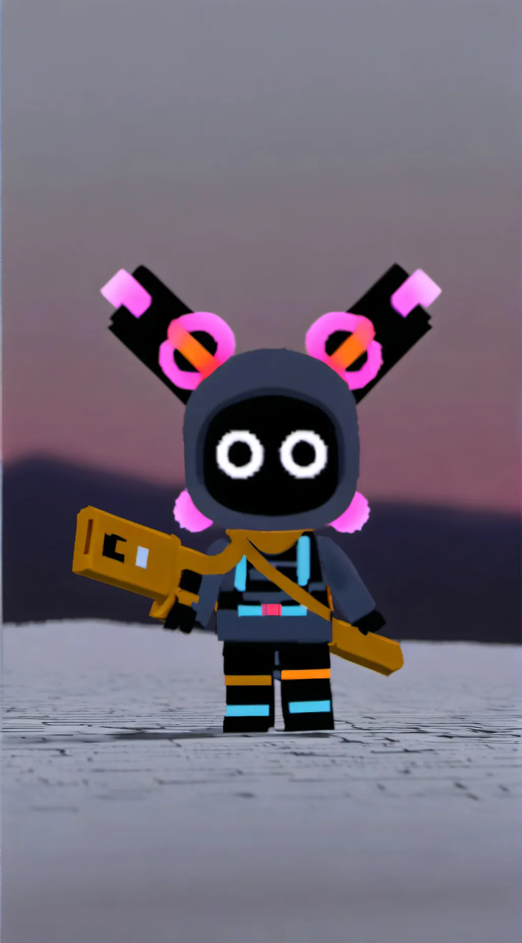 ai character: Hey  background