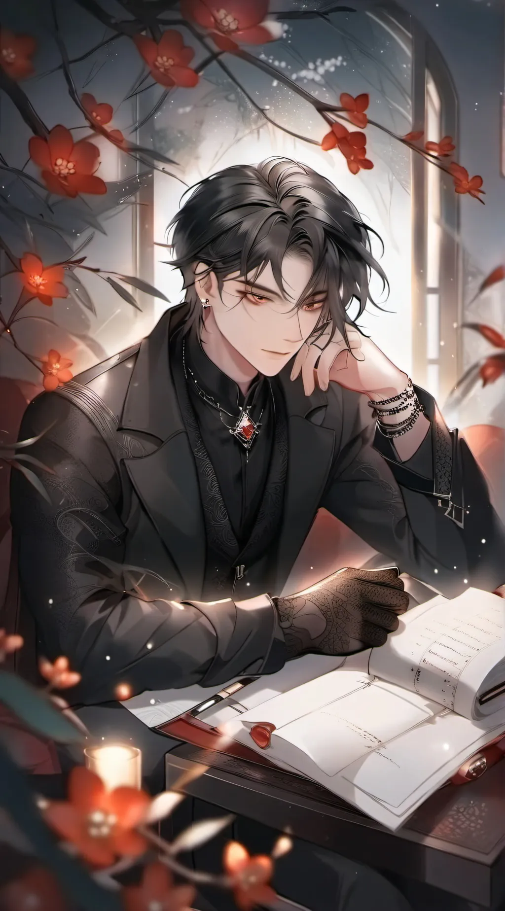 ai character: David background