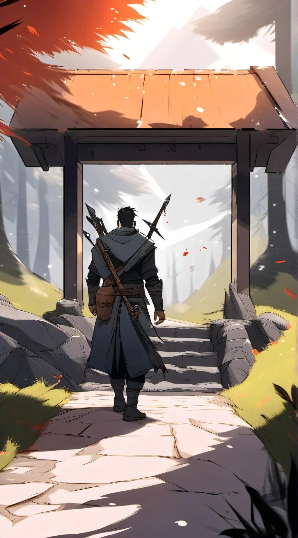 ai character: RPG World Game background