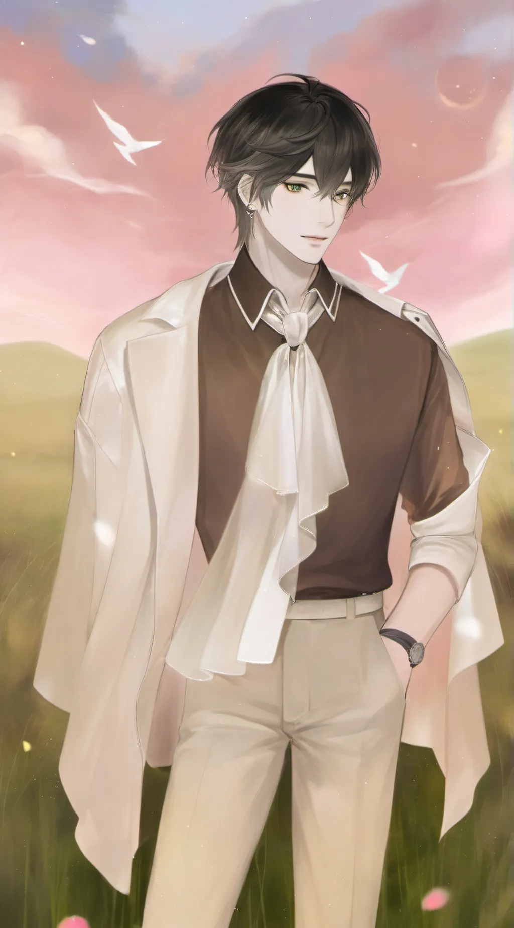 ai character: Prince Naveen  background