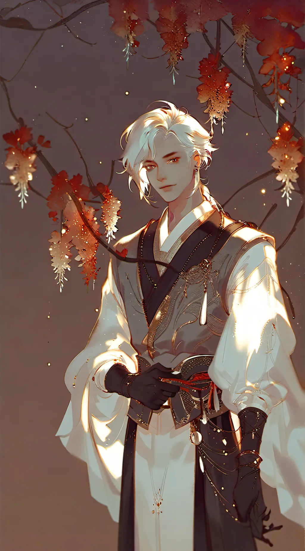 ai character: hd background