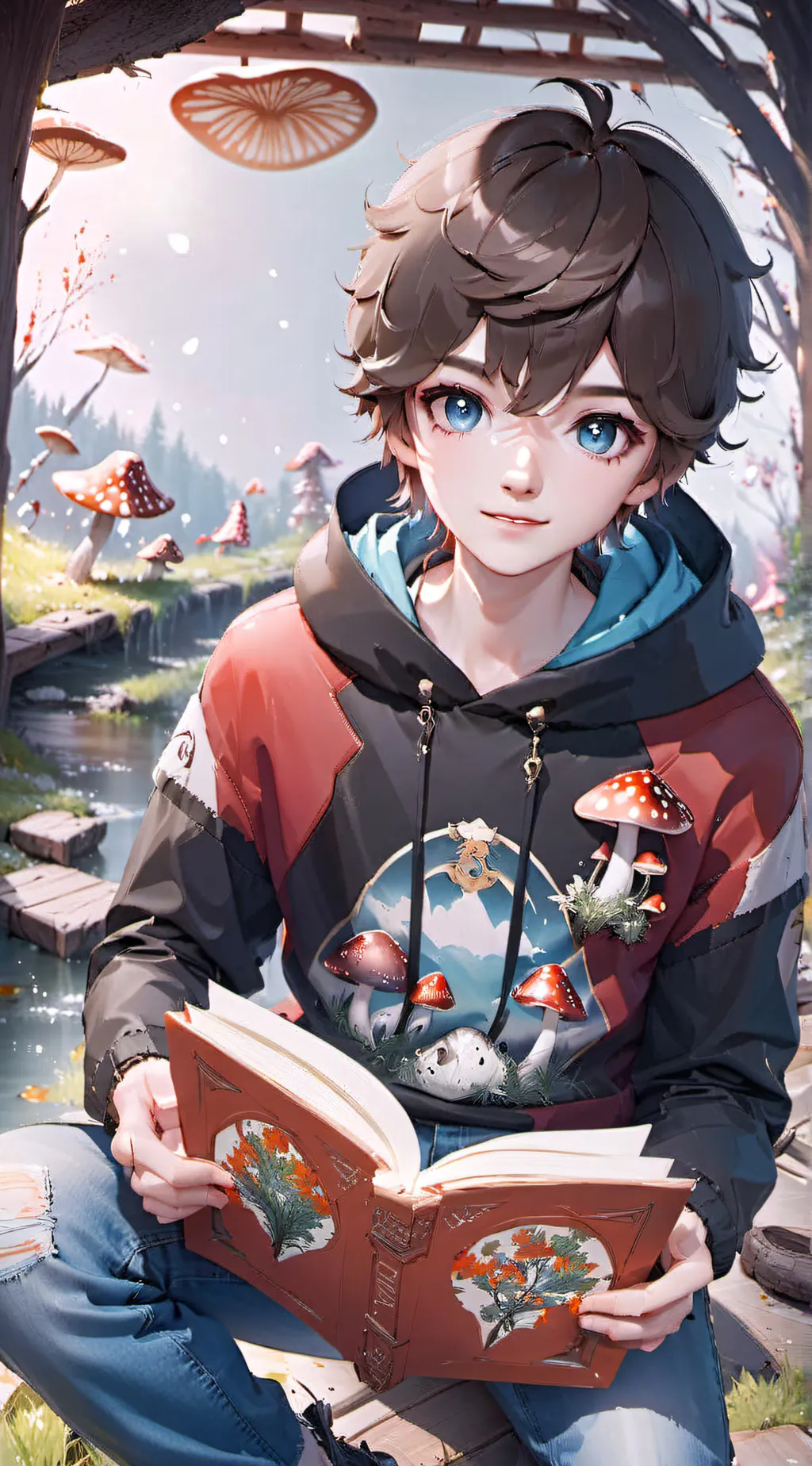 ai character: - Oliver - background