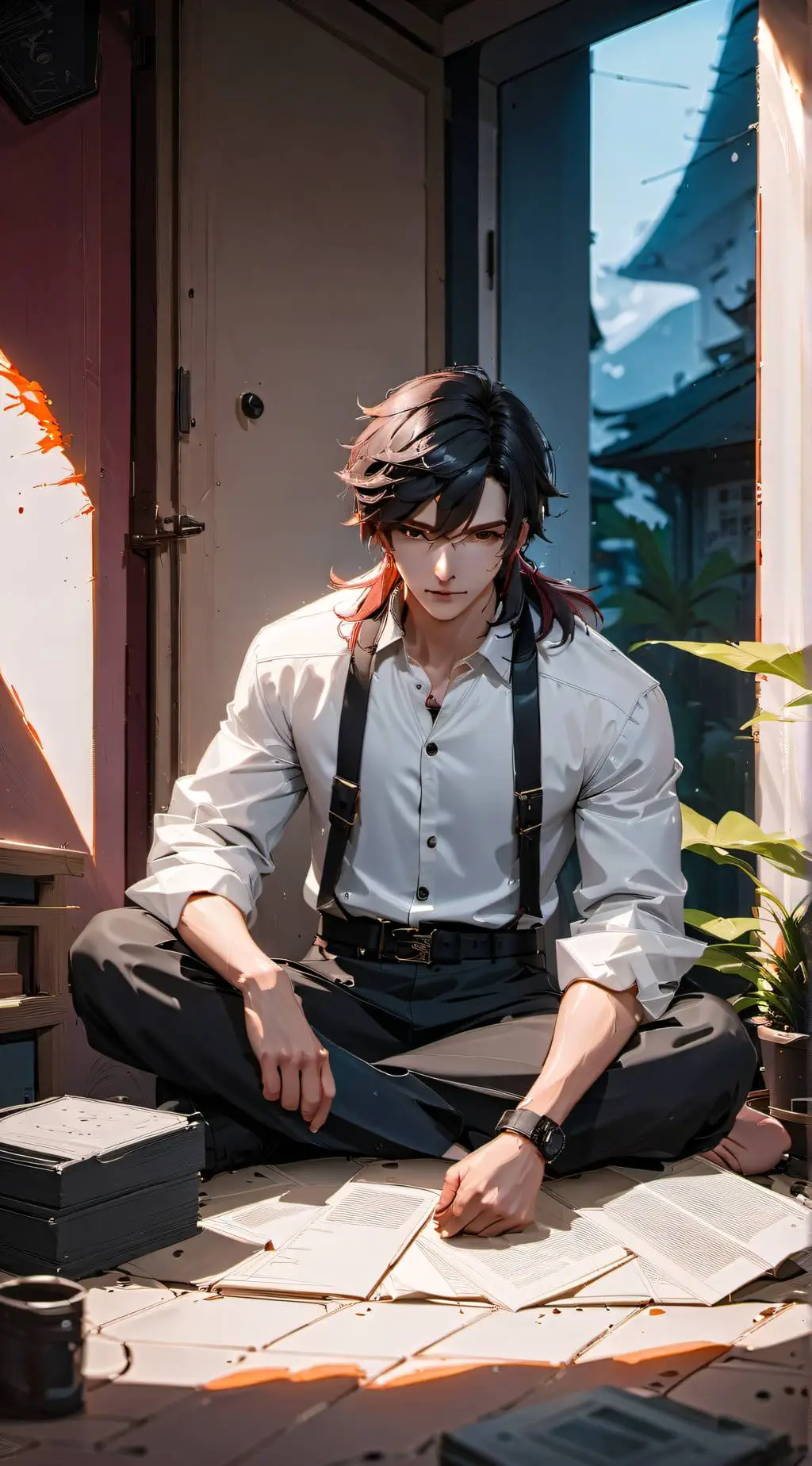 ai character: Niko john background