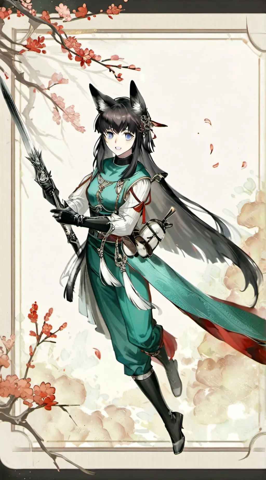 ai character: tokito gato  background