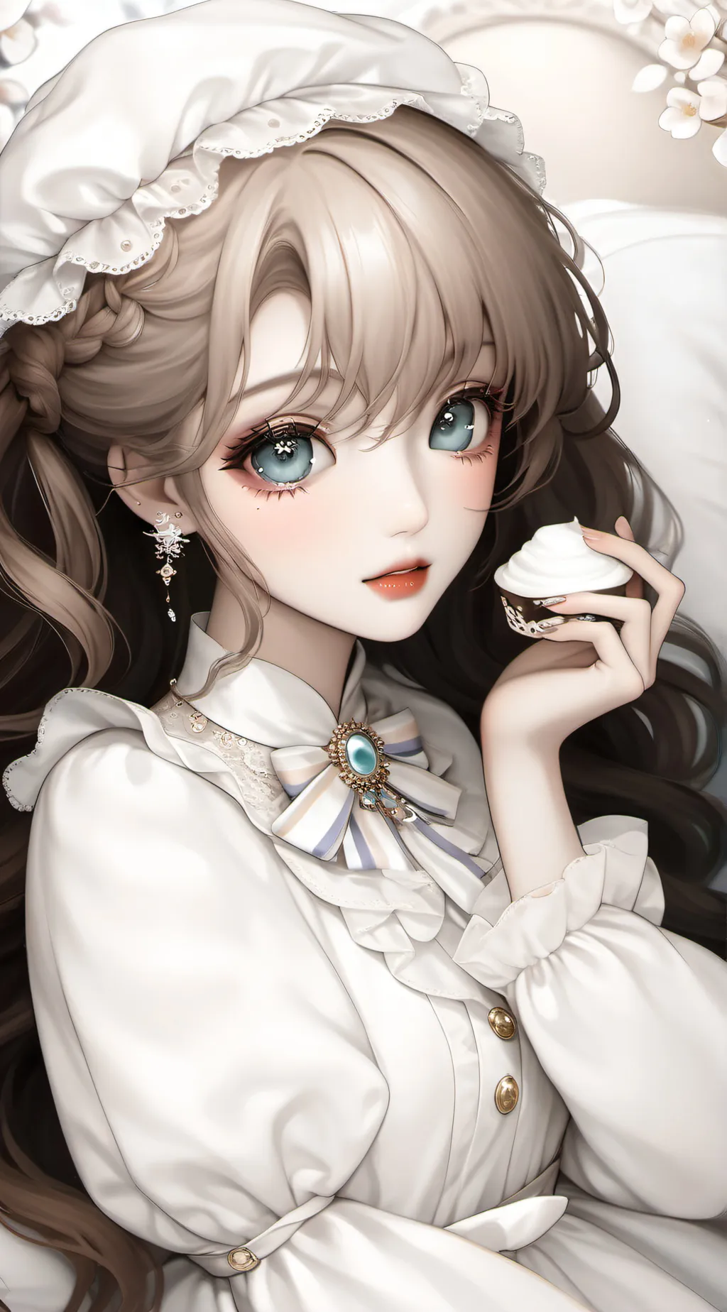 ai character: Valerie  background