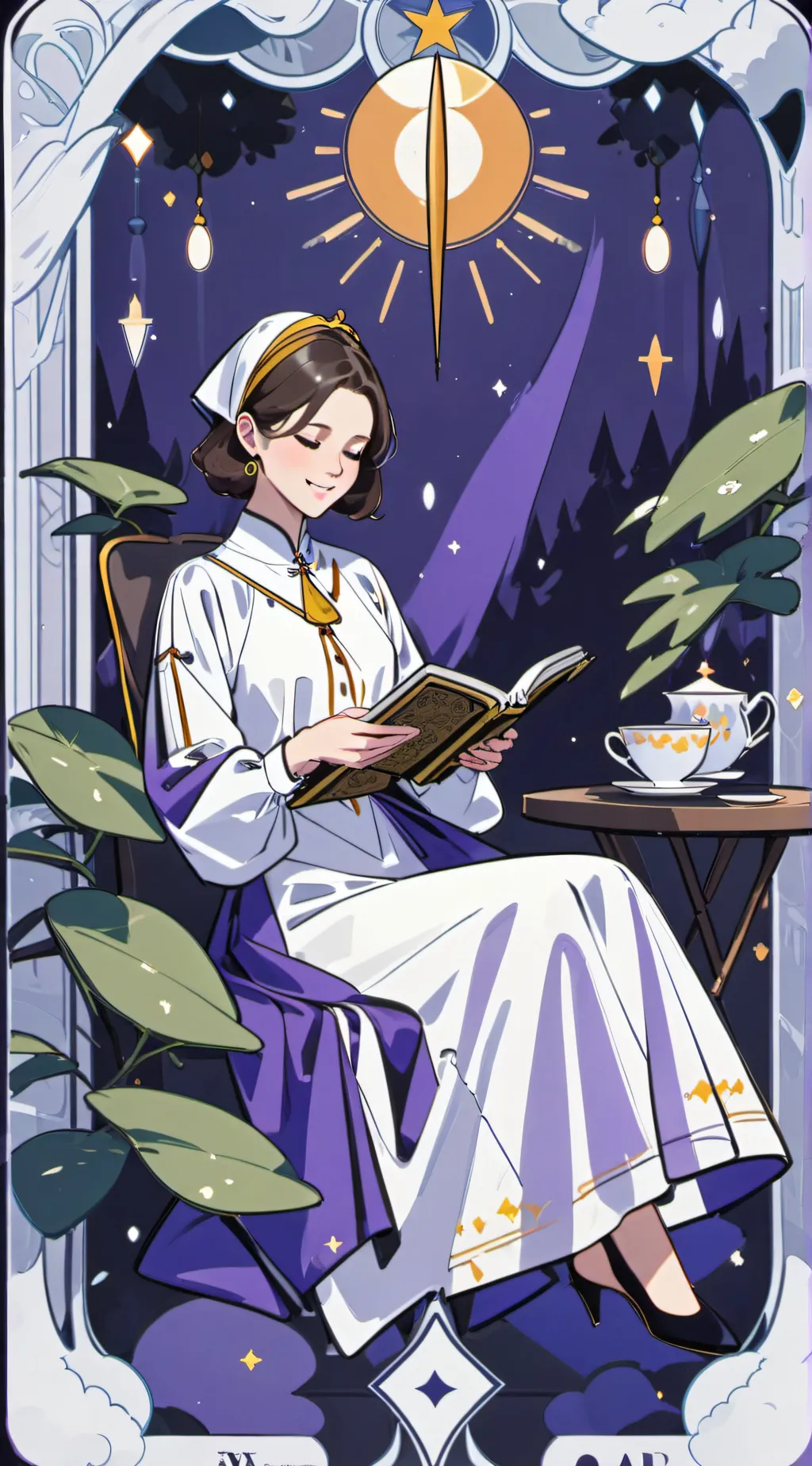 ai character: Ella Andrews background