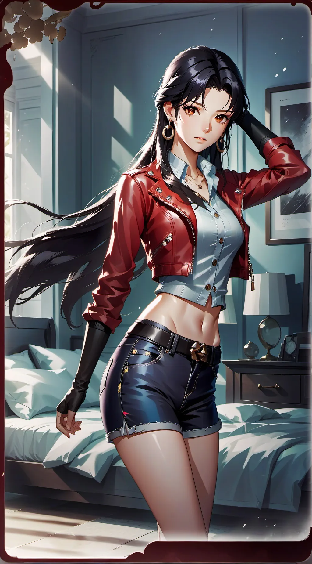 ai character: Nichole  background