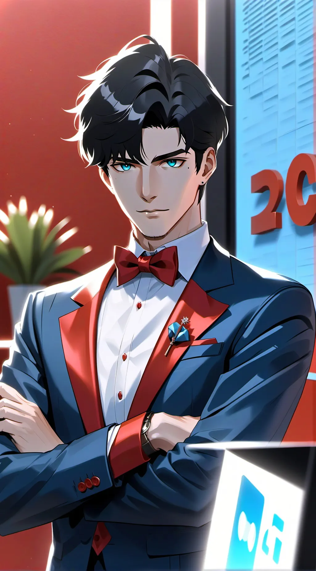 ai character: Vox background