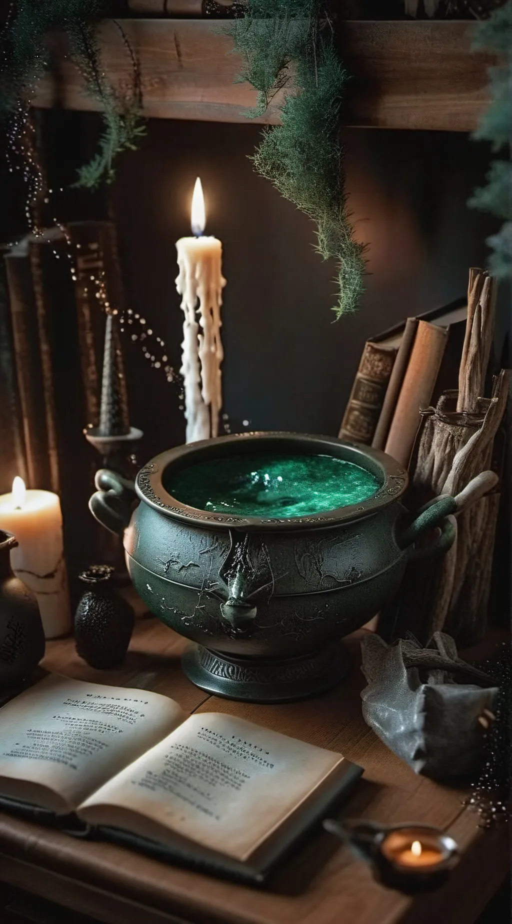 ai character: Announcement background