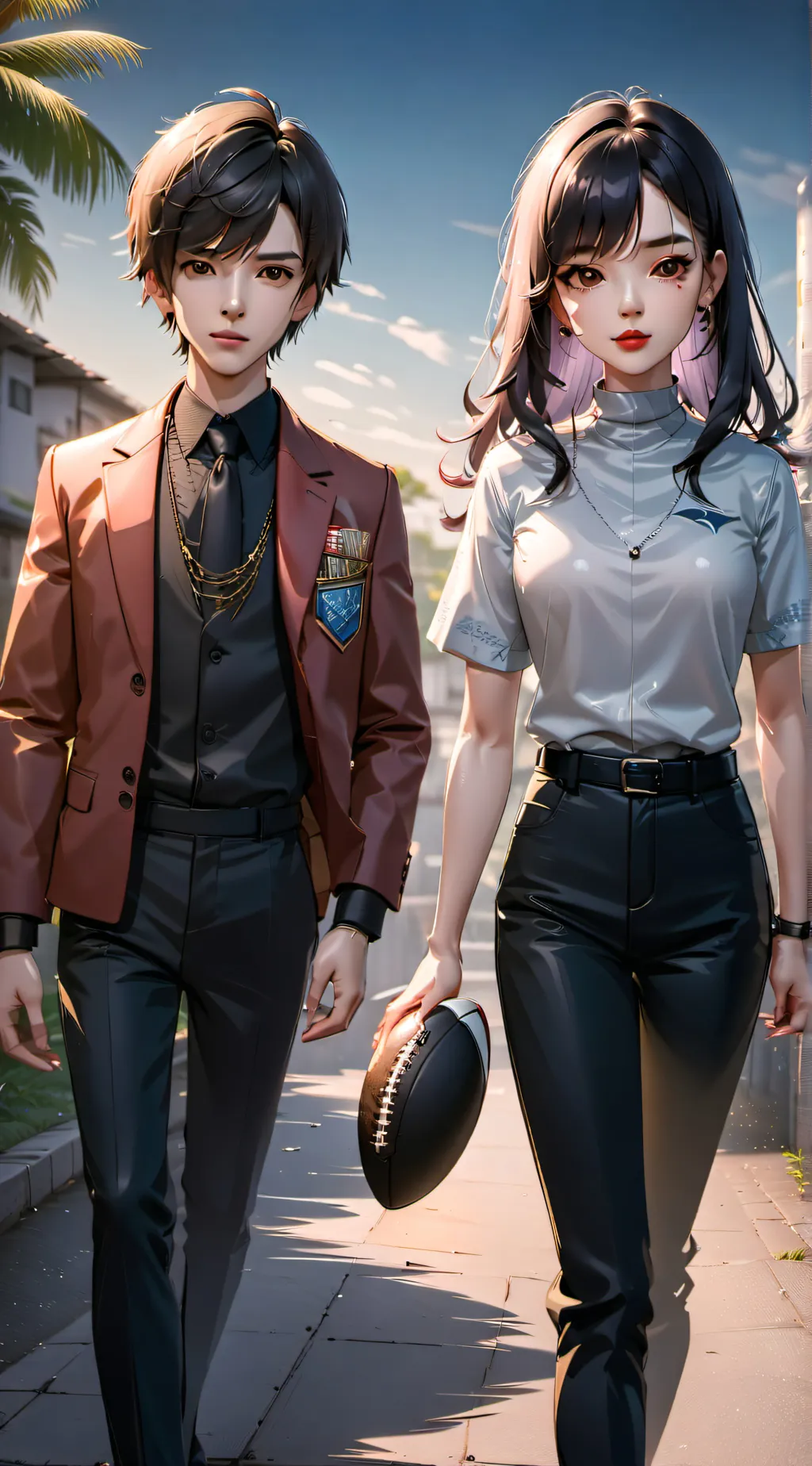 ai character: Damián  background